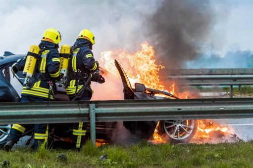 Brandbekämpfung unter Hochdruck