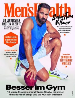 Football-Star Sebastian Vollmer bei Men’s Health: