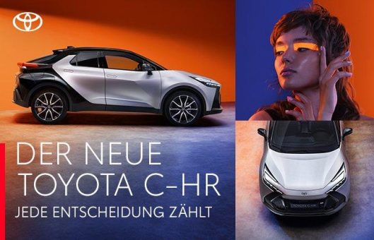 The&Partnership Germany setzt neues Toyota C-HR-Modell mit “Super Studio Move” auf der TV total-Bühne aufmerksamkeitsstark in Szene