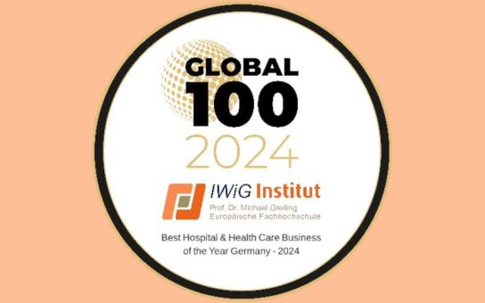 IWiG mit dem Global 100 Award 2024 ausgezeichnet