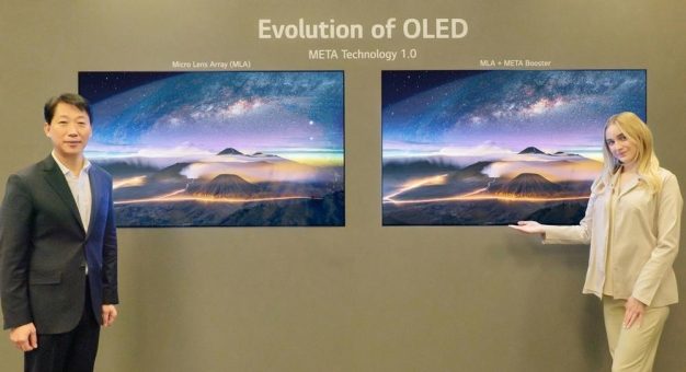 LG Display enthüllt auf der CES 2023 OLED-TV-Panel der dritten Generation