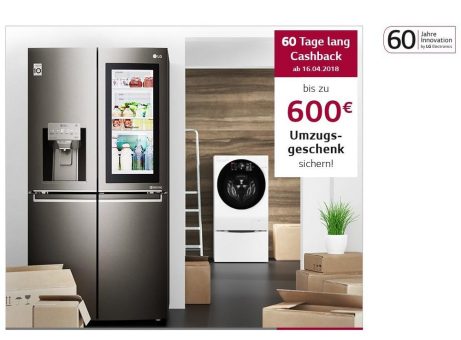 LG Home Appliance – der Jubiläumsfrühling geht weiter