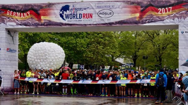 LG beflügelte Wings for Life World Run in München