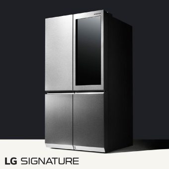 LG Electronics liefert ersten LG SIGNATURE Side-by-Side-Kühlschrank in Deutschland aus