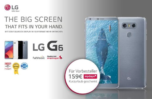 LG startet weltweite Markteinführung des G6