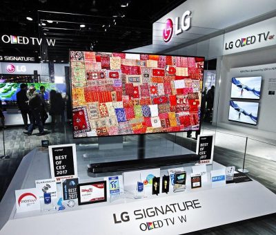 LG als „Bester der Besten“ der CES 2017 ausgezeichnet