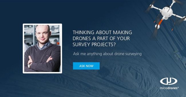 Erhalten Sie Antworten auf Ihre Fragen zur Vermessung mittels Drohne im  virtuellen „Ask Me Anything“-GeoMeet zur Drohnenvermessung von Microdrones