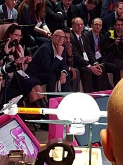 Microdrones auf dem Mobile World Congress 2018