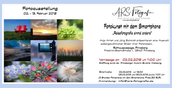 Fotoausstellung mit dem Smartphone vom 02.02.2019  – 13.02.2019