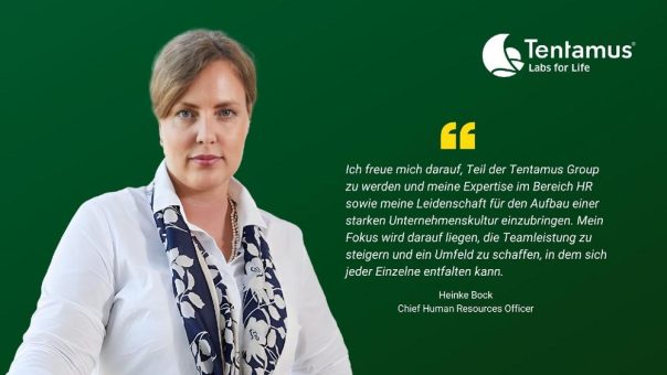 Frau Bock wird ab Mitte Oktober CHRO der Tentamus Group