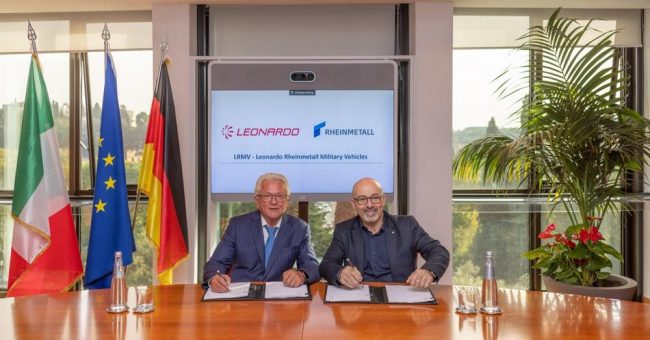 Neuer Player im europäischen Panzerbau: Leonardo und Rheinmetall gründen Joint Venture