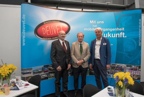 Der DEUVET Bundesverband Oldtimer-Youngtimer e.V. erwartet großes Interesse an seiner Arbeit auf der Techno Classica in Essen