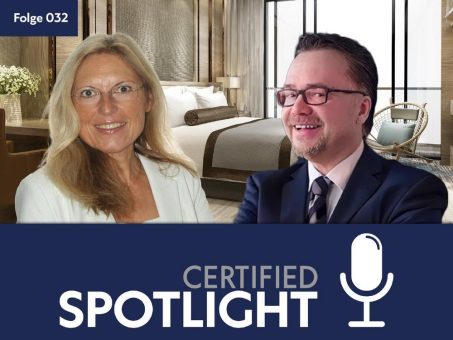 Certified Spotlight Podcast Folge 32 mit Cornelia Schlick – Einblicke in die Hotellerie und Eventplanung