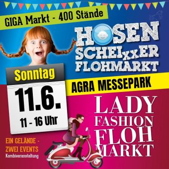 Giga Secondhand-Flohmarkt im agra Messepark