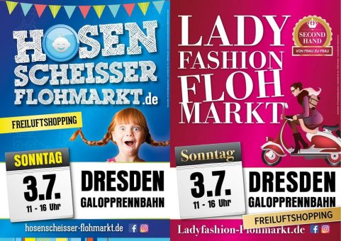 Sommer – Sonne – Secondhand-Freiluftshopping auf der Galopprennbahn Dresden