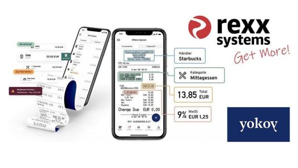 rexx systems und Yokoy vereinfachen die sichere Verarbeitung von Reisekosten