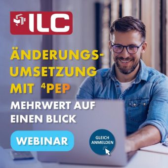 Neues Webinar „Änderungsumsetzung mit ⁴PEP – Mehrwert auf einen Blick“