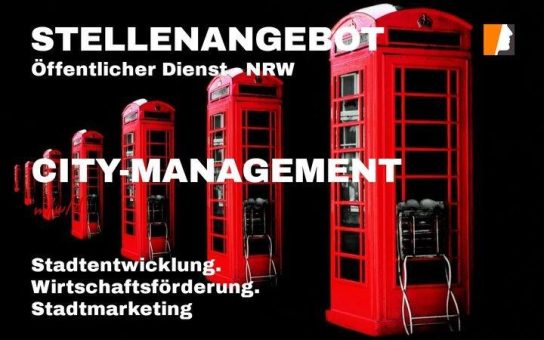 Manager Stadtmarketing für die zielgerichtete Positionierung Paderborns gesucht