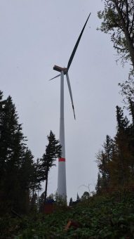 Geführte Wanderung und Fachvortrag zur neuen Windkraftanlage E-138 auf dem Taubenkopf am Donnerstag, 31. Oktober