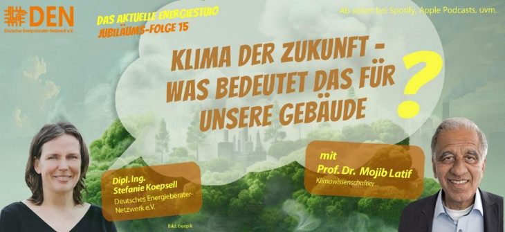 DEN seit zwei Jahren mit Energieberater-Podcast erfolgreich