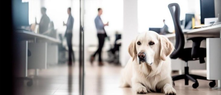 Hunde am Arbeitsplatz: Was ist rechtlich erlaubt?