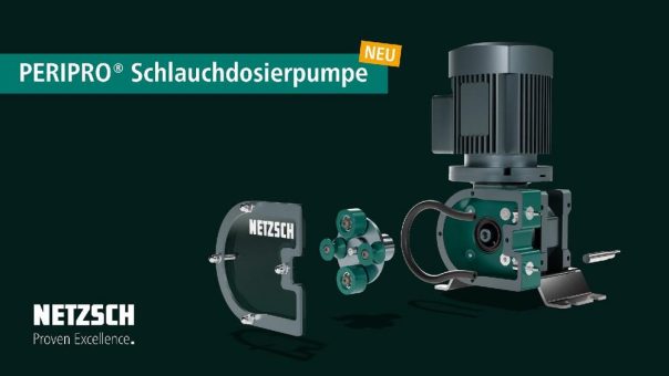 NETZSCH Pumpen & Systeme: Neue PERIPRO® Schlauchdosierpumpe