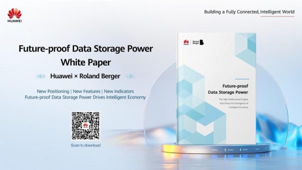 Huawei und Roland Berger veröffentlichen Whitepaper zur zukunftssicheren Datenspeicherung