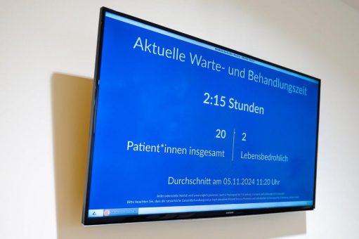 Klinikum Karlsruhe verbessert Service für Patienten in der Zentralen Notaufnahme