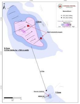 Canada Nickel durchteuft Massivsulfid auf dem Projekt Bannockburn