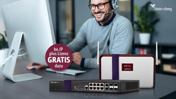 bintec elmeg: be.IP plus VoIP Bundle Aktion für Fachhandelspartner