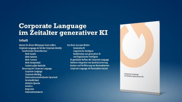 Linguistik als Regulativ für generative KI