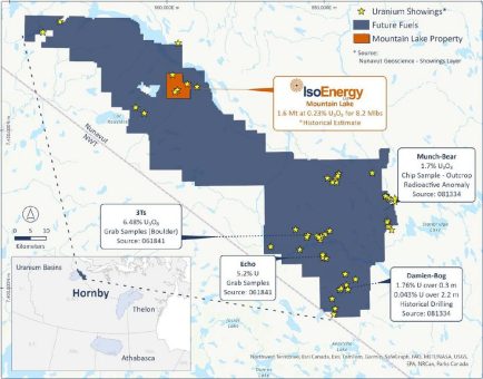 IsoEnergy kündigt den strategischen Verkauf des Grundstücks Mountain Lake in Nunavut an