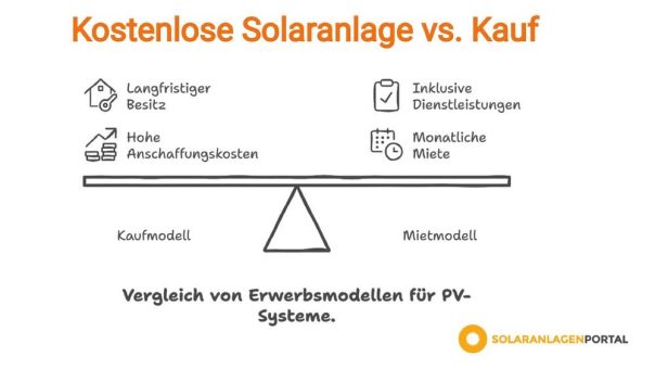 Solaranlage kostenlos aufs Dach