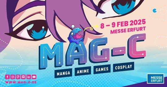 Gaming, Anime und VTubing zur MAG-C 2025 in Erfurt