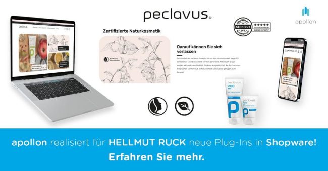 apollon entwickelt zwei Plug-Ins für Shopware 6