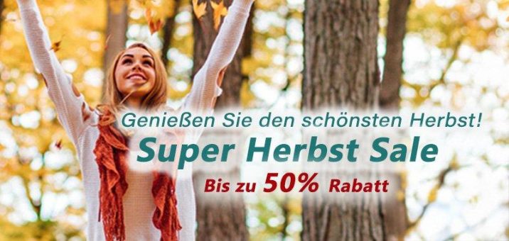 Genießen Sie den schönsten Herbst – Super-Herbst-Sale im MindTecStore mit bis zu 50 % Rabatt