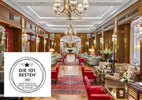 Der Europäische Hof Heidelberg gehört zu den „101 besten Hotels 2025“ und ist Sieger in der Kategorie „Hotel des Jahres in historischer Architektur“