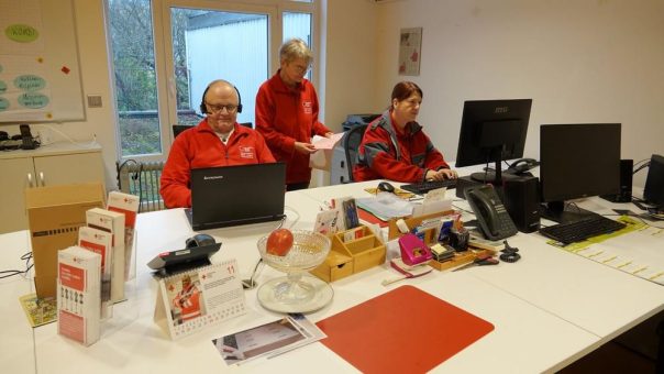 DRK-Personenauskunftsstelle Bühl-Achern trainiert Übungsszenario