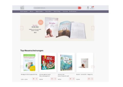 Advent-Verlag mit neuem Online-Shop