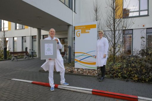 Qualitätssiegel Geriatrie für das Elisabeth-Krankenhaus Rheydt