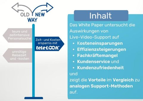 Mit Live-Video-Support den Mangel an qualifizierten Arbeitskräften bekämpfen: Das White Paper zeigt innovative Lösungen