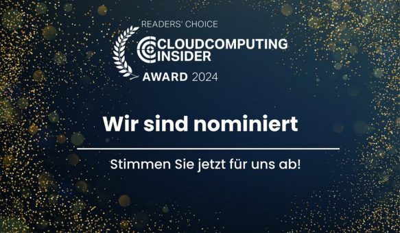 Comarch für den CloudComputing-Insider AWARD 2024 nominiert