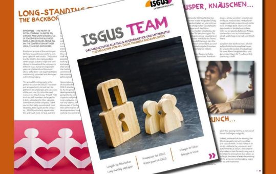 ISGUS TEAM Ausgabe 4 » Ein Blick hinter die Kulissen