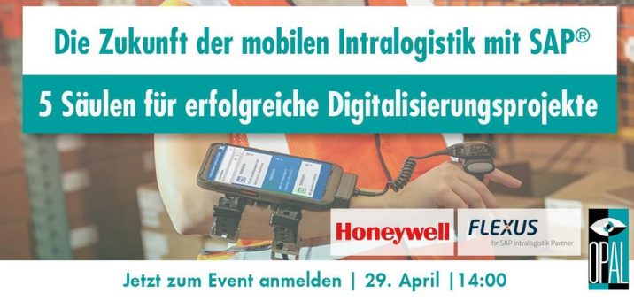 Die Zukunft der mobilen Intralogistik mit SAP® – Besuchen Sie unser kostenloses Event Webinar!