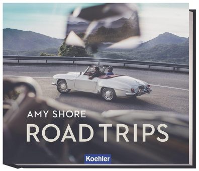 Besondere Automodelle spektakulär in Szene gesetzt: „Road Trips“ von Amy Shore ab sofort bei Koehler erhältlich