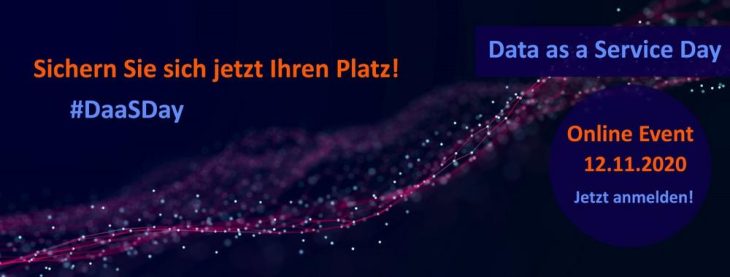 Daten und Funktionalität aus der Cloud – Online-Event Data as a Service Day