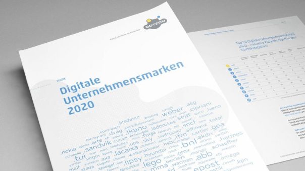 DOTZON-Studie: „Digitale Unternehmensmarken 2020“