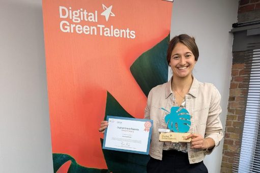 SKZ-Scientist Sophia Botsch als Digital Green Talent 2024 geehrt