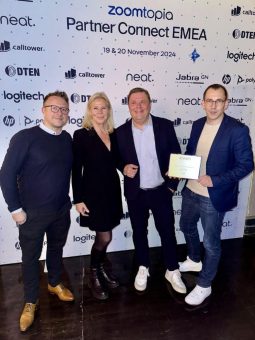 WTG erhält von Zoom ‚Growth Partner Award 2024‘