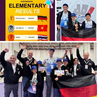 Das GIP Robotics Team gewinnt Gold und schreibt Geschichte!